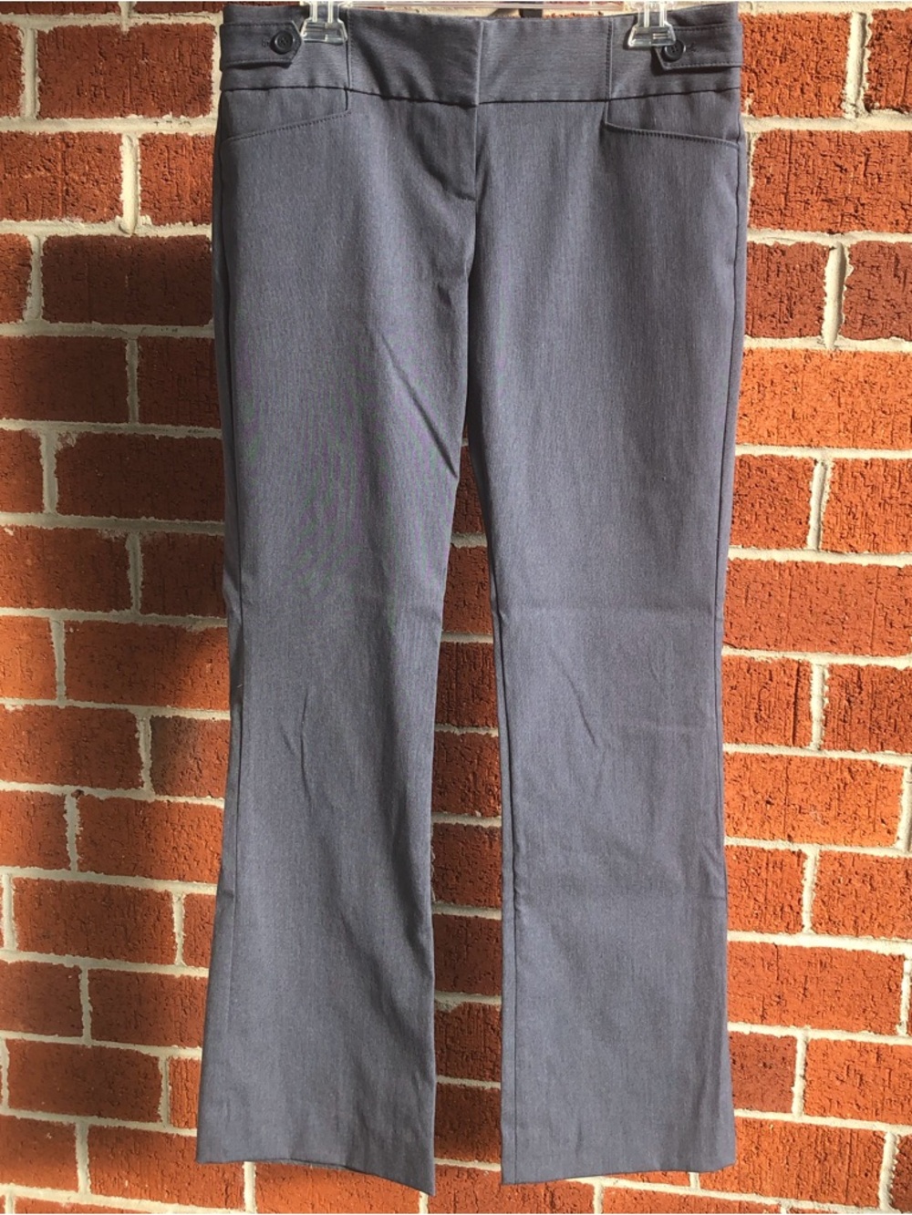 The Limited Gray Flare Trousers - Tailored Wide Leg —#135 - Picture 5 of 5